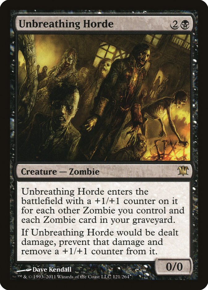 Unbreathing Horde [Innistrad] Foil