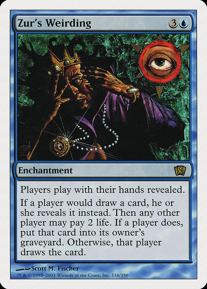 Zur's Weirding [Eighth Edition] Foil