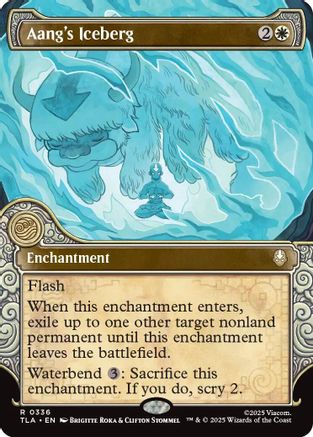 Aang's Iceberg (Showcase)  [Avatar: The Last Airbender] Foil