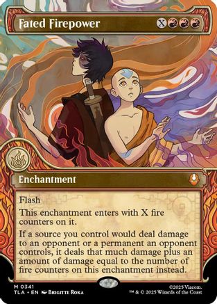 Fated Firepower (Showcase)  [Avatar: The Last Airbender] Foil