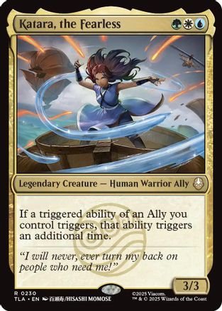 Katara, the Fearless  [Avatar: The Last Airbender] Foil