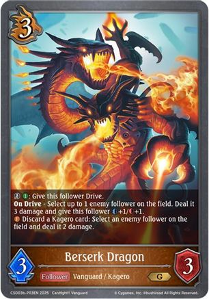 Berserk Dragon - P03EN (Foil)