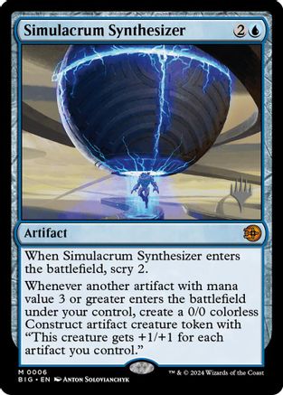 Simulacrum Synthesizer  [Promo Pack: Edge of Eternities] Foil