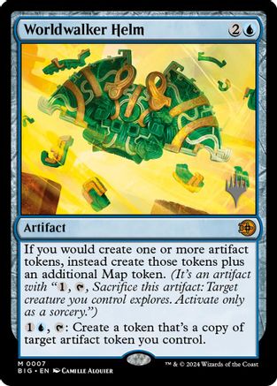 Worldwalker Helm  [Promo Pack: Edge of Eternities] Foil