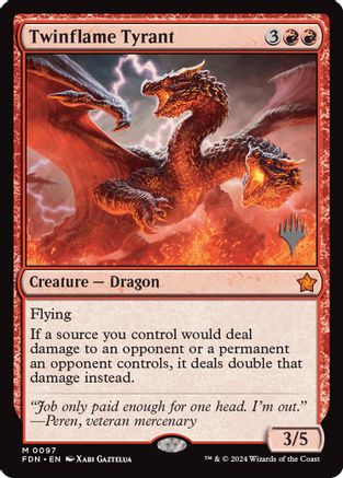 Twinflame Tyrant  [Promo Pack: Edge of Eternities]