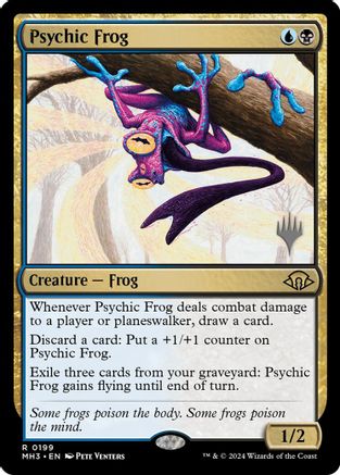Psychic Frog  [Promo Pack: Edge of Eternities] Foil