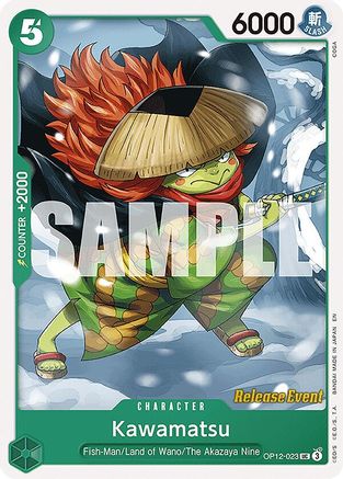 Kawamatsu (OP12-023) - [Legacy of the Master Release Event Cards]