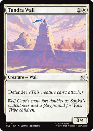 Tundra Wall  [Avatar: The Last Airbender: Eternal-Legal] Foil