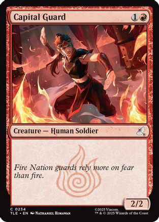 Captain Guard  [Avatar: The Last Airbender: Eternal-Legal] Foil