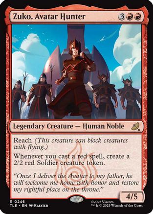 Zuko, Avatar Hunter  [Avatar: The Last Airbender: Eternal-Legal]