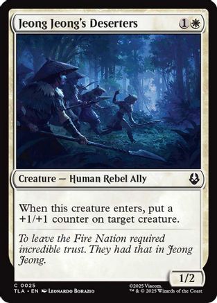 Jeong Jeong's Deserters  [Avatar: The Last Airbender] Foil