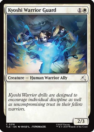 Kyoshi Warrior Guard  [Avatar: The Last Airbender: Eternal-Legal]