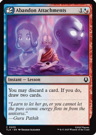 Abandon Attachments  [Avatar: The Last Airbender]