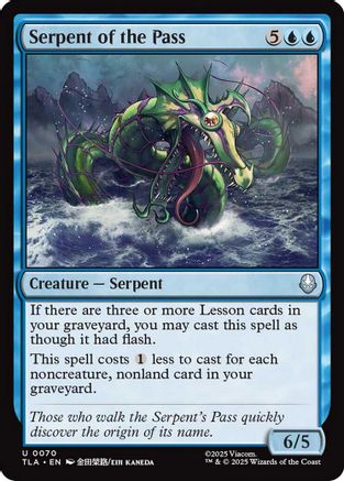 Serpent of the Pass  [Avatar: The Last Airbender] Foil