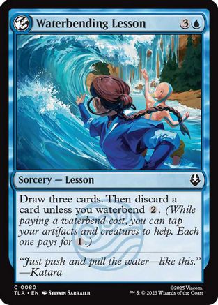 Waterbending Lesson  [Avatar: The Last Airbender] Foil