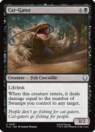 Cat-Gator  [Avatar: The Last Airbender] Foil