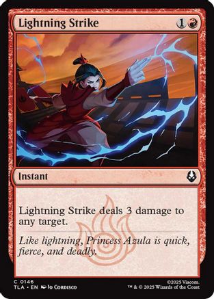Lightning Strike  [Avatar: The Last Airbender] Foil
