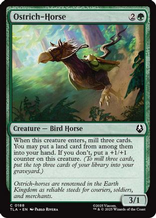 Ostrich-Horse  [Avatar: The Last Airbender]