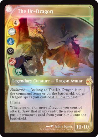 The Ur-Dragon (Future Sight)  [Secret Lair Drop Series] Foil