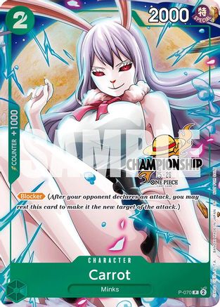 Carrot (CS 25-26 Event Pack Finalist Ver.) (P-070) - [One Piece Promotion Cards] Foil