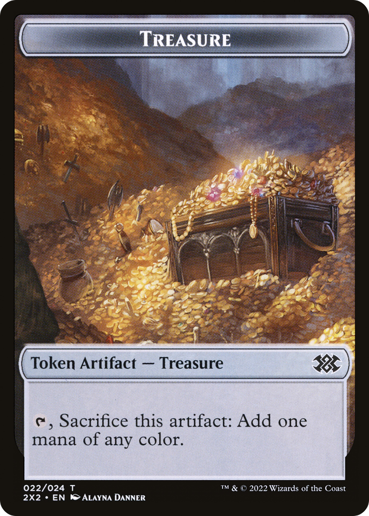 Treasure  [Double Masters 2022 Tokens]
