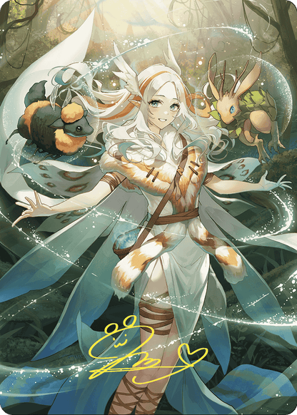 Greater Auramancy // Greater Auramancy  [Wilds of Eldraine Art Series] (Borderless) Foil