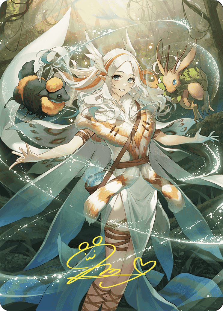 Greater Auramancy // Greater Auramancy  [Wilds of Eldraine Art Series] (Borderless)