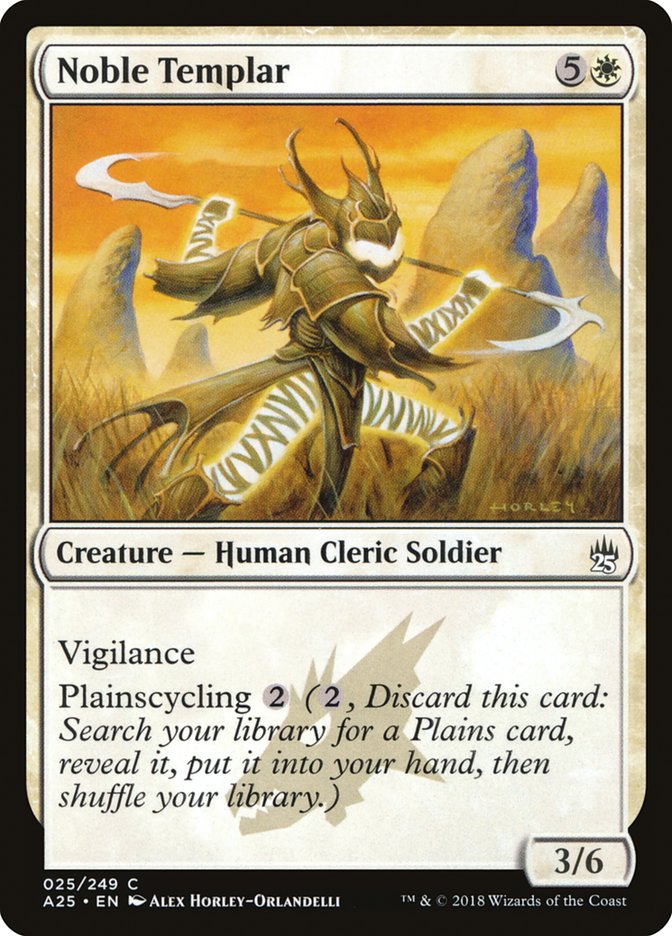 Noble Templar [Masters 25] Foil