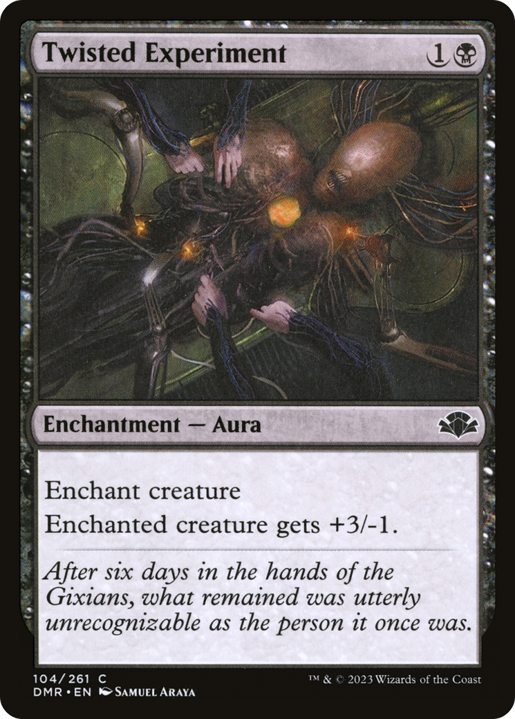 Twisted Experiment [Dominaria Remastered] Foil
