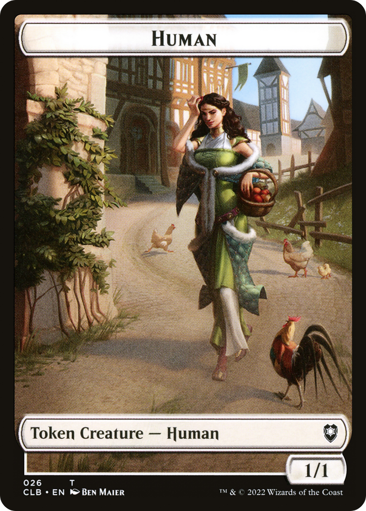Human  [Battle for Baldur's Gate Tokens]