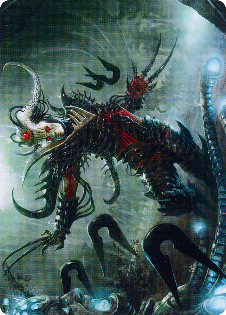 Vraan, Executioner Thane // Vraan, Executioner Thane  [Phyrexia: All Will Be One Art Series] (Borderless)