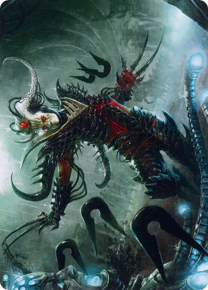 Vraan, Executioner Thane // Vraan, Executioner Thane  [Phyrexia: All Will Be One Art Series] (Borderless)