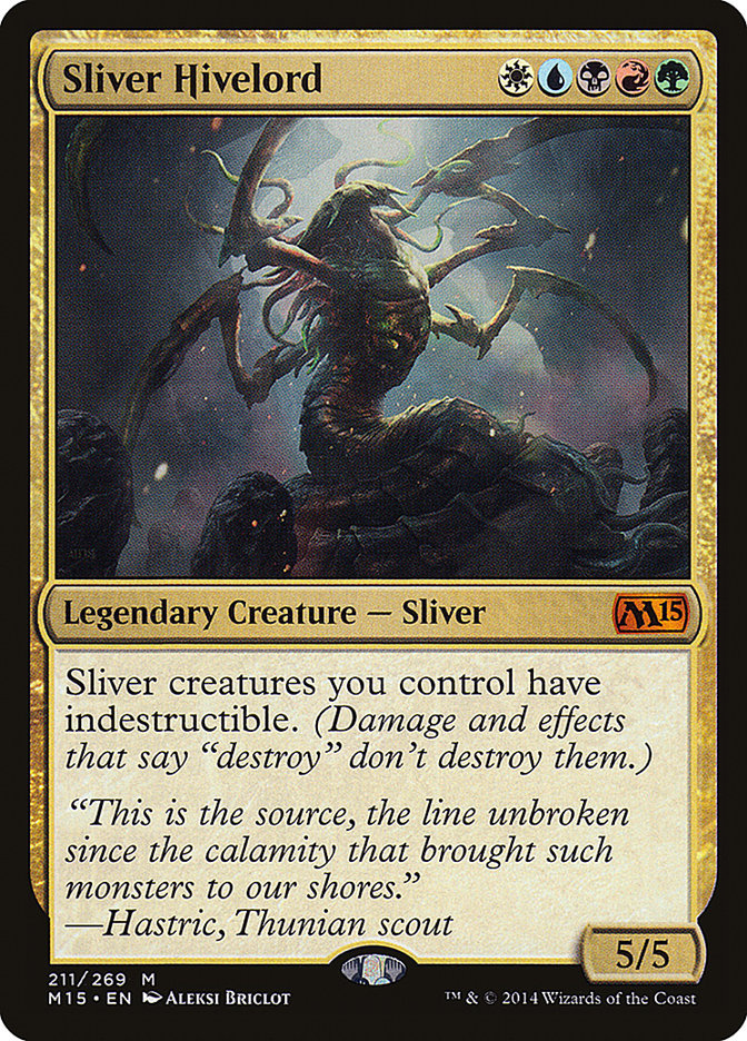 Sliver Hivelord [Magic 2015] Foil