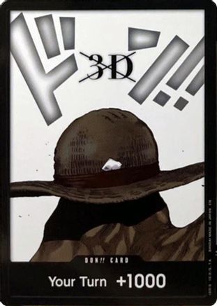 DON!! Card (3D) (Double Pack Set Vol. 8) - [Legacy of the Master] Foil