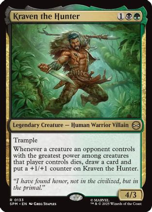 Kraven the Hunter  [Marvel's Spider-Man] Foil