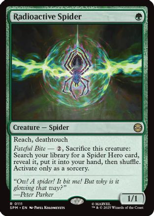 Radioactive Spider  [Marvel's Spider-Man]