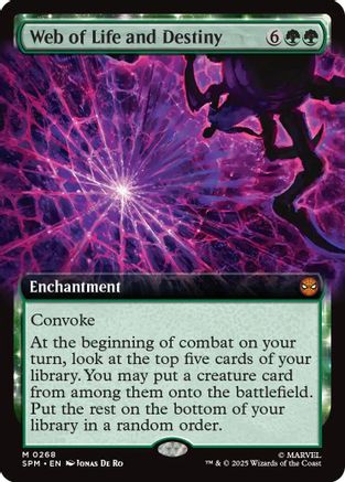 Web of Life and Destiny (Extended Art)  [Marvel's Spider-Man] Foil