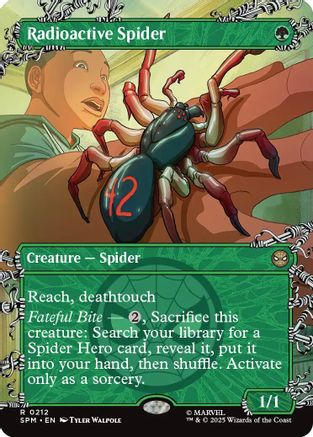Radioactive Spider (Borderless)  [Marvel's Spider-Man] Foil