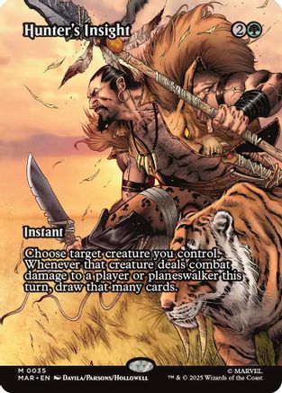 Hunter's Insight (Borderless)  [Marvel Eternal-Legal]