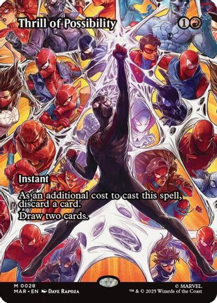 Thrill of Possibility (Borderless)  [Marvel Eternal-Legal]