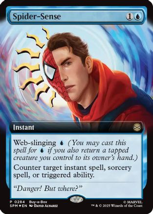 Spider-Sense (Extended Art)  [Buy-A-Box Promos] Foil