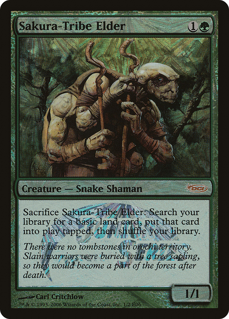 Sakura-Tribe Elder  [Junior Series Europe] Foil