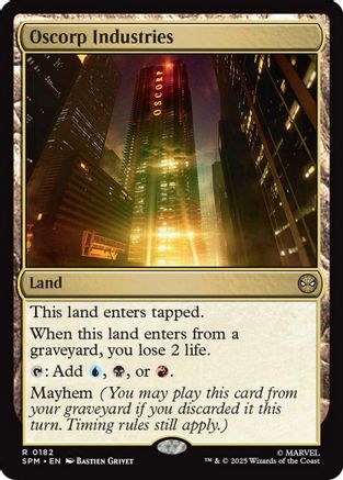 Oscorp Industries  [Marvel's Spider-Man] Foil