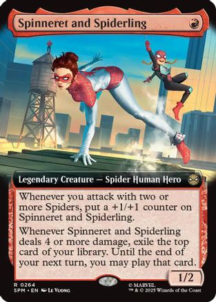 Spinneret and Spiderling (Extended Art)  [Marvel's Spider-Man]