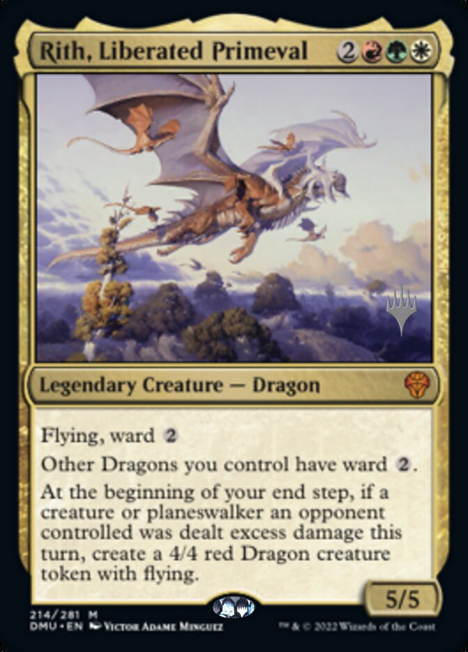 Rith, Liberated Primeval (Promo Pack) [Dominaria United Promos] Foil