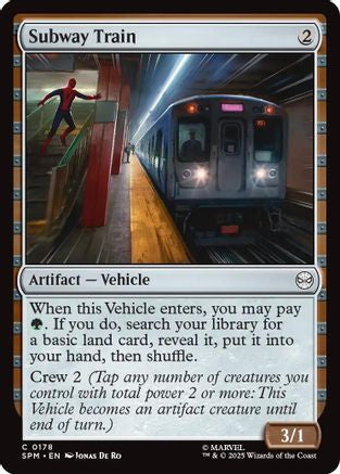 Subway Train  [Marvel's Spider-Man] Foil