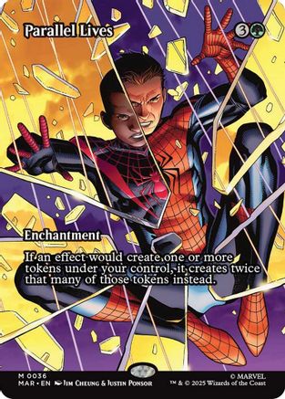 Parallel Lives (Borderless)  [Marvel Eternal-Legal] Foil