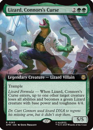 Lizard, Connors's Curse (Extended Art)  [Marvel's Spider-Man]