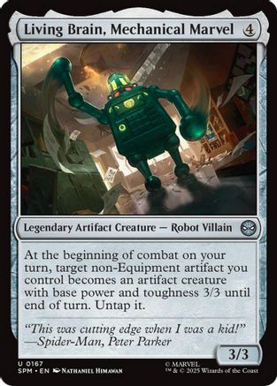 Living Brain, Mechanical Marvel  [Marvel's Spider-Man] Foil