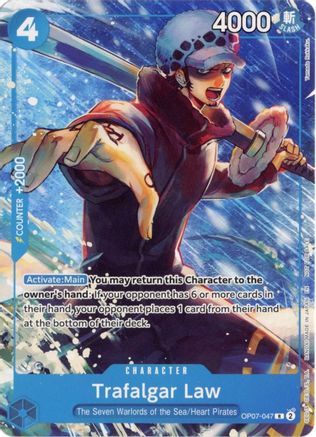 Trafalgar Law (Welcome Pack Vol. 2) (OP07-047) - [One Piece Promotion Cards]